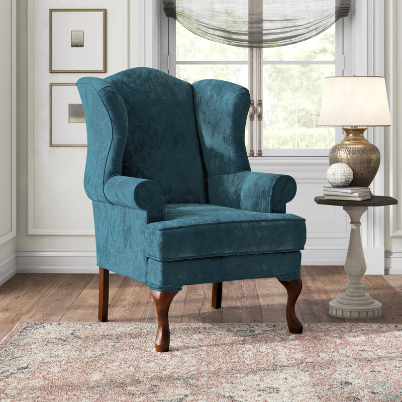 Kelly Clarkson Home Calliope Upholstered Wingback Chair & Reviews Wayfair